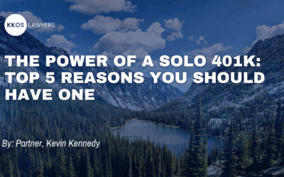 The Power of a Solo 401k: Top 5 Reasons You Should Have One