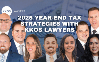 2025 Year-end Tax strategies with KKOS Lawyers